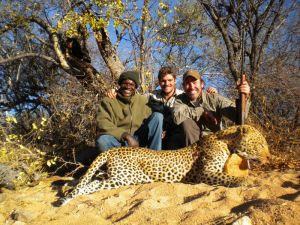 Leopardjakt i Namibia